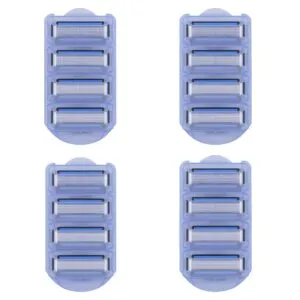 V-blade razor cartridges